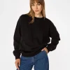 Bluza damska oversize SANTI 4585 BLACK