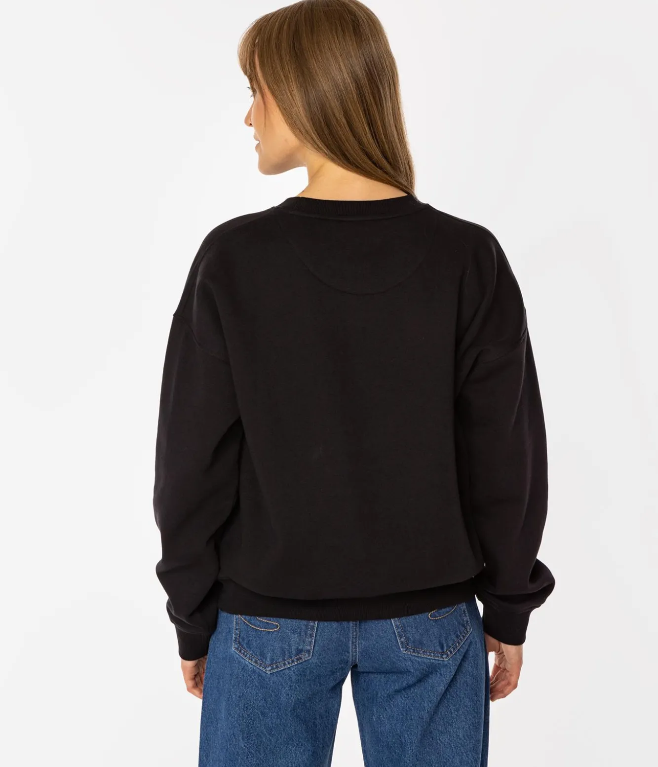 Bluza damska oversize SANTI 4585 BLACK