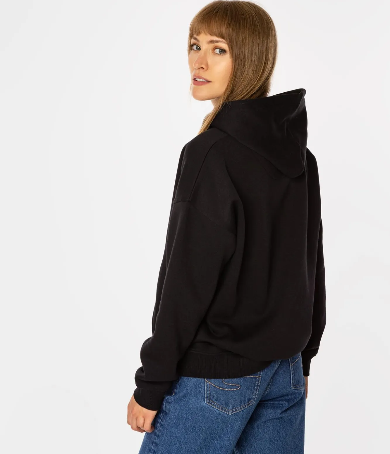 Bluza unisex z kapturem LOGO 2975 CAVIAR