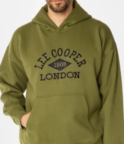 Bluza unisex z kapturem LOGO 2975 SPHAGNUM