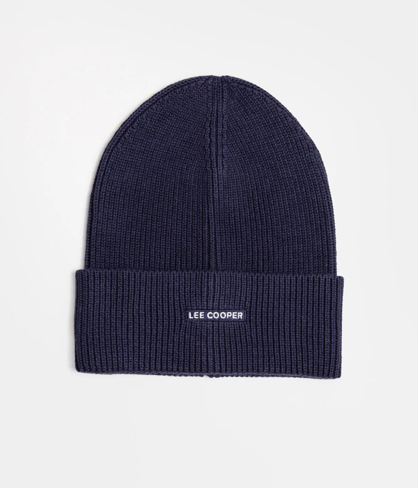 Czapka zimowa męska z wełną merino 5052 NAVY