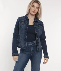 Jeansowa kurtka damska AYAKA 3300 DARK WASH
