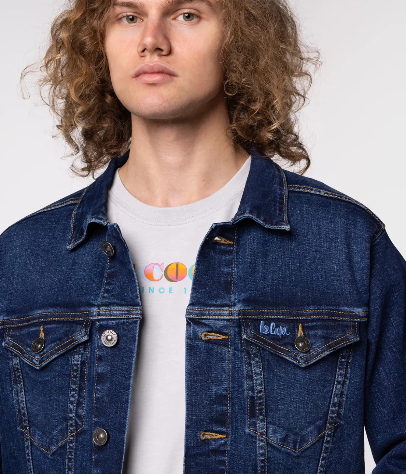 Jeansowa kurtka MAURO 1223 DARK USED