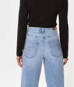 Jeansy damskie baggy POLLY 0170 LIGHT BRUSHED USED