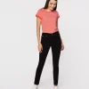 Jeansy damskie skinny SCARLET 8151 BLACK BLACK