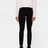 Jeansy damskie slim LC135 8151 BLACK