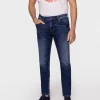 Jeansy męskie comfort slim DENZEL 2287 DARK USED