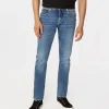 Jeansy męskie comfort slim DENZEL 3007 BRUSHED USED