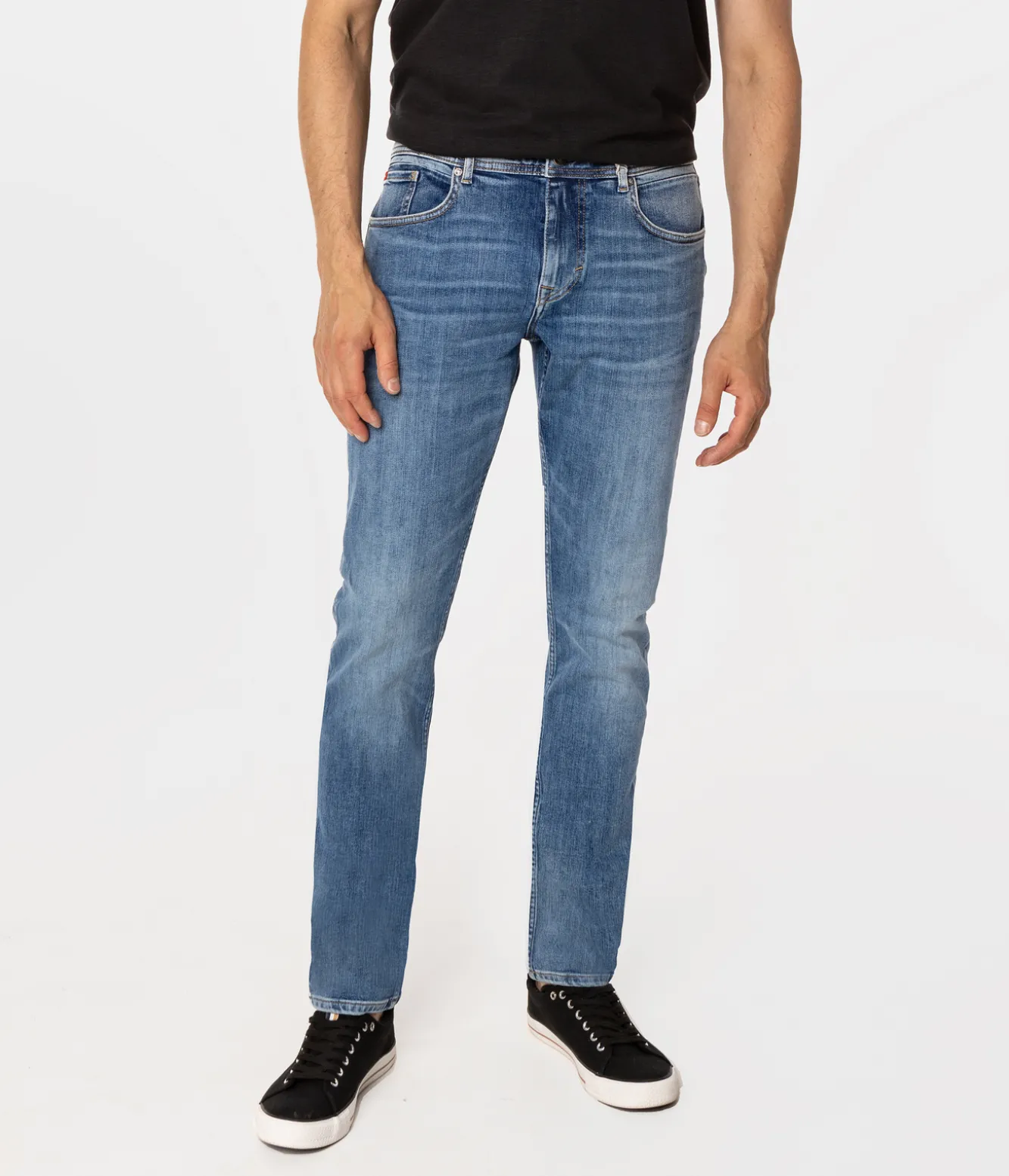 Jeansy męskie comfort slim DENZEL 3007 BRUSHED USED