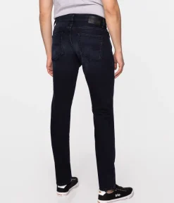 Jeansy męskie tapered LC7504 1386 DARK USED