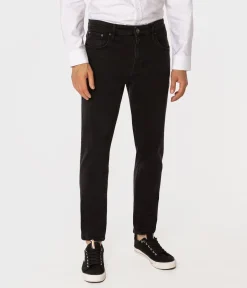 Jeansy męskie tapered slim LONDON 1089 BLACK