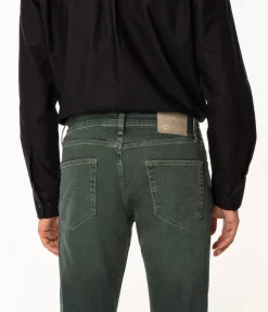 Jeansy męskie tapered slim LONDON 1047 GREEN