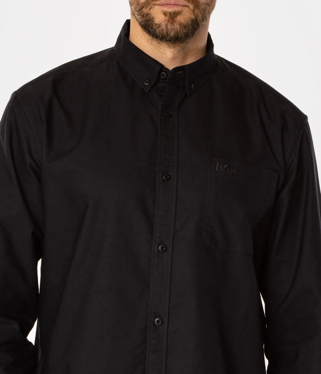 Koszula męska comfort LLOYD OXFORD BLACK