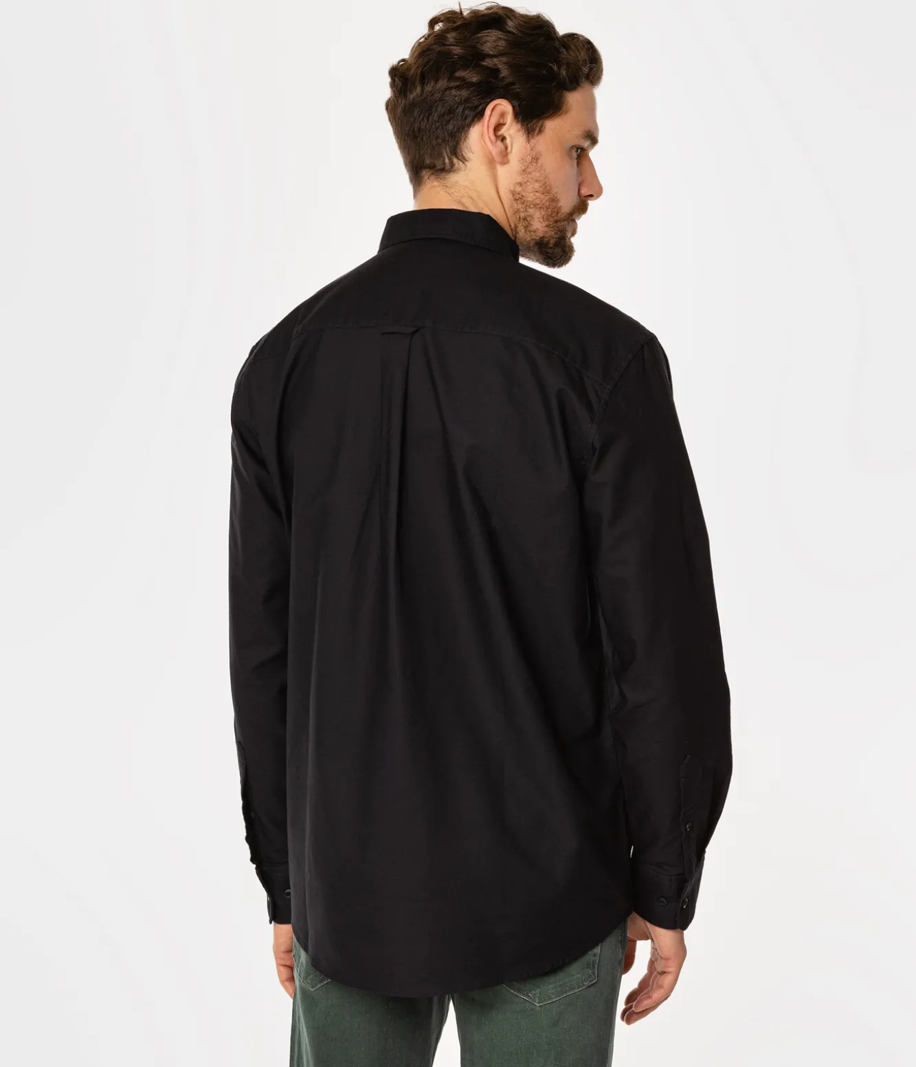 Koszula męska comfort LLOYD OXFORD BLACK