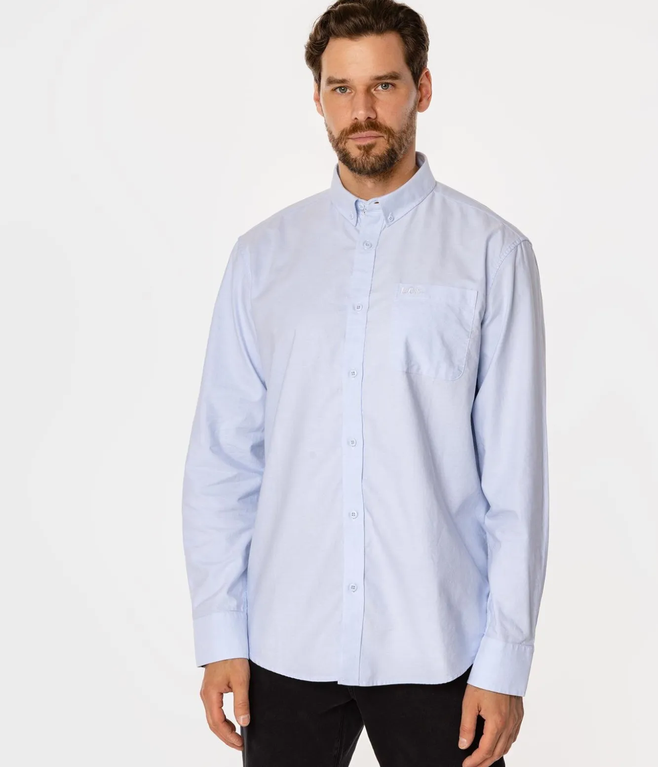 Koszula męska comfort LLOYD OXFORD BLUE