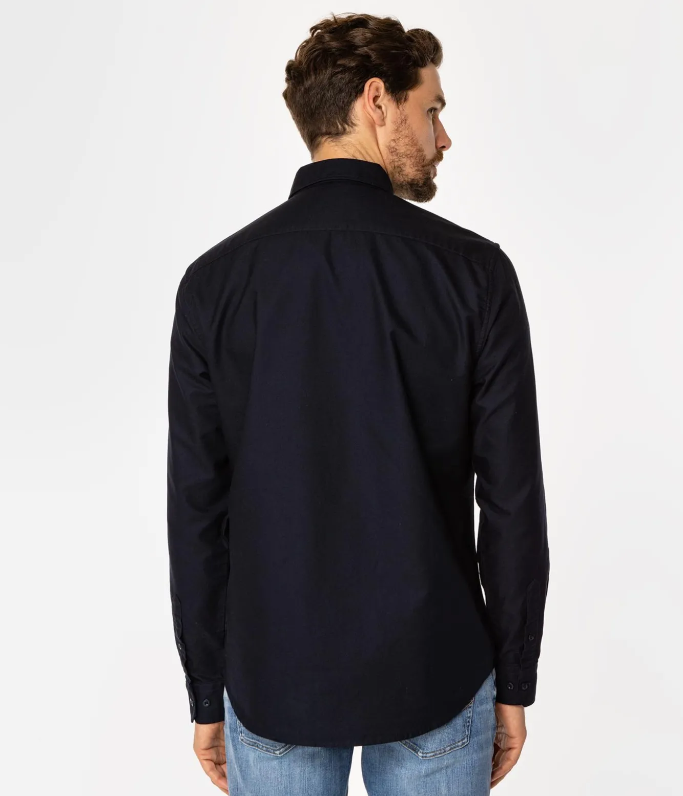Koszula męska regular LARS OXFORD NAVY