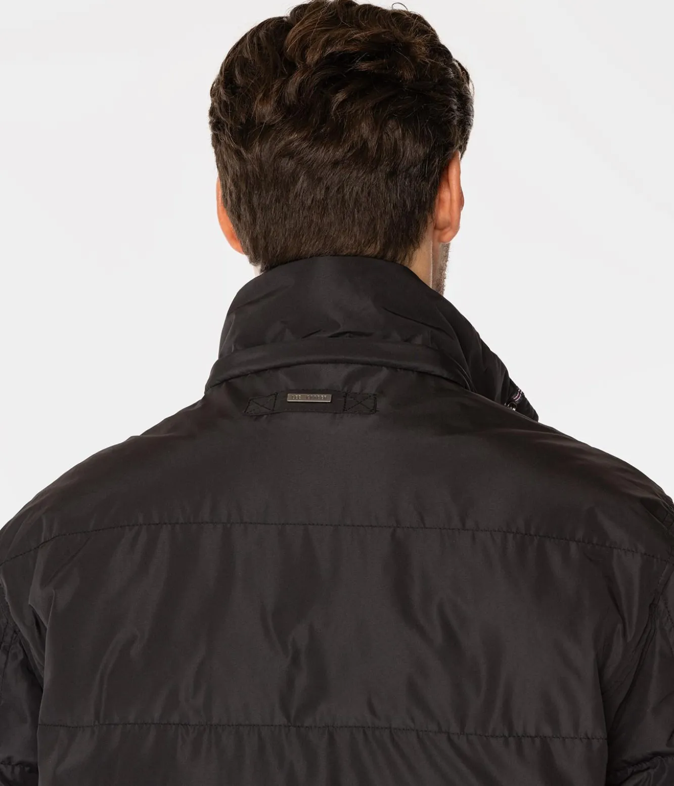 Kurtka zimowa z kapturem RASEL2 7416 BLACK
