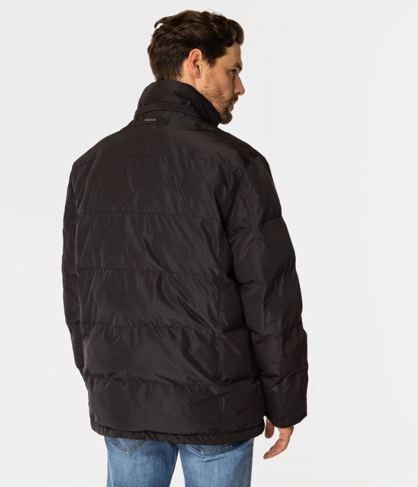 Kurtka zimowa z kapturem RASEL2 7416 BLACK