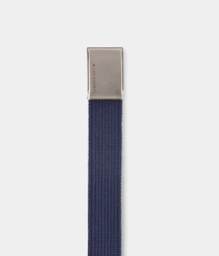 Parciany pasek z klamrą LCJ022 BLUE