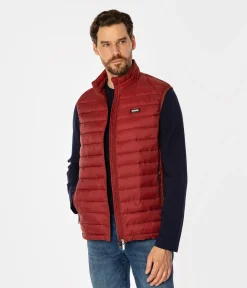 Pikowana kamizelka DIEGO 4400 RED OCHRE