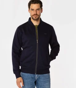 Rozpinana bluza męska ANTON 4315 NAVY BLAZER
