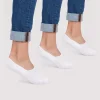 Skarpetki stopki balerinki białe 3-pak INVSOCKS 1802 WHITE