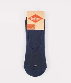 Skarpetki stopki balerinki granatowe 3-pak INVSOCKS 1802 NAVY