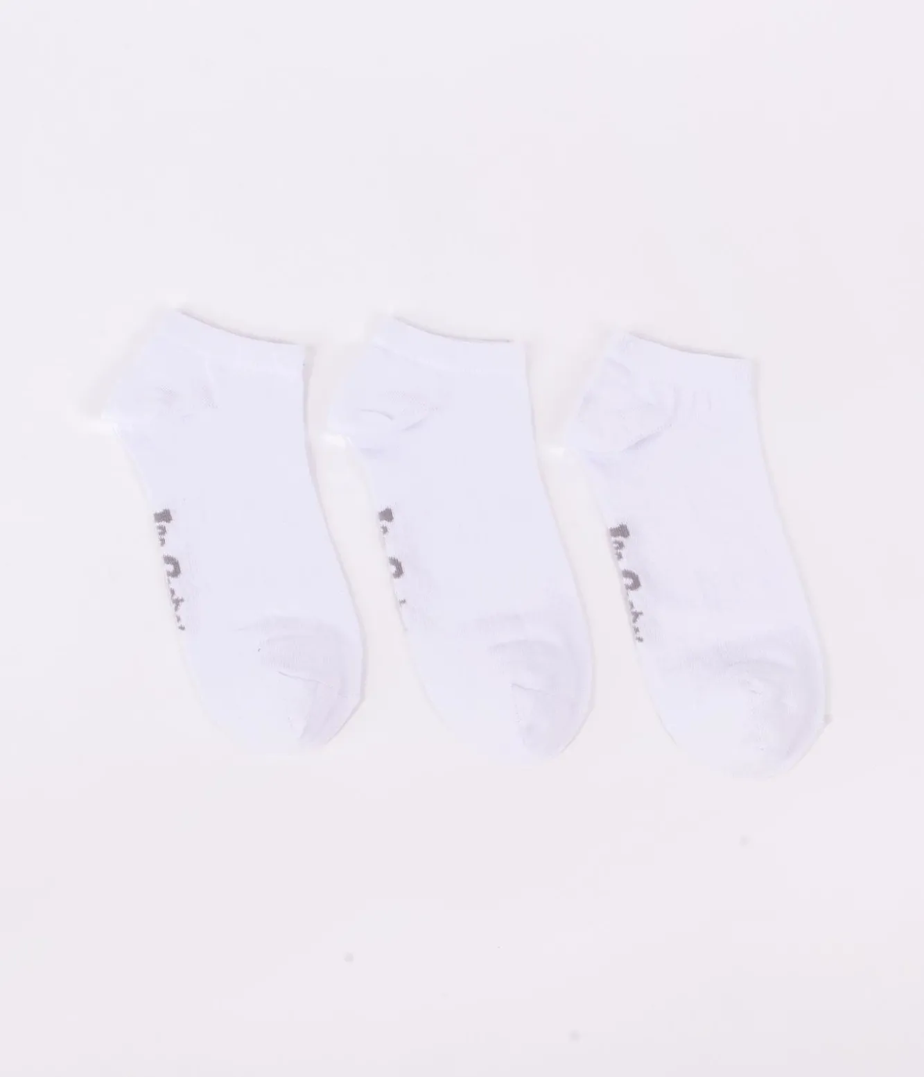 Skarpety stopki 3-pak SNESOCKS 0734 WHITE