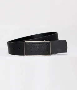 Skórzany pasek LCJ14 BLACK