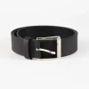 Skórzany pasek LCJ82 BLACK