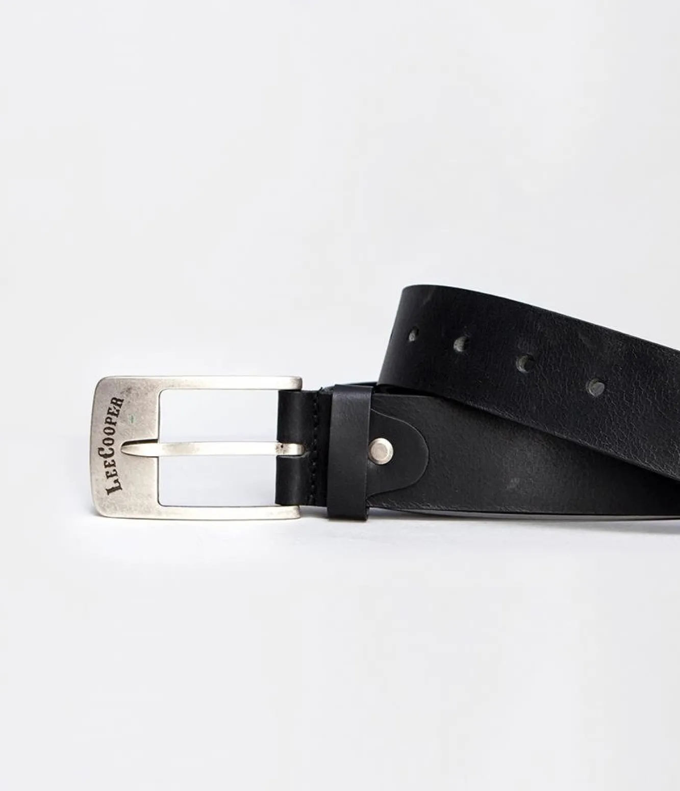 Skórzany pasek LCJ95 BLACK