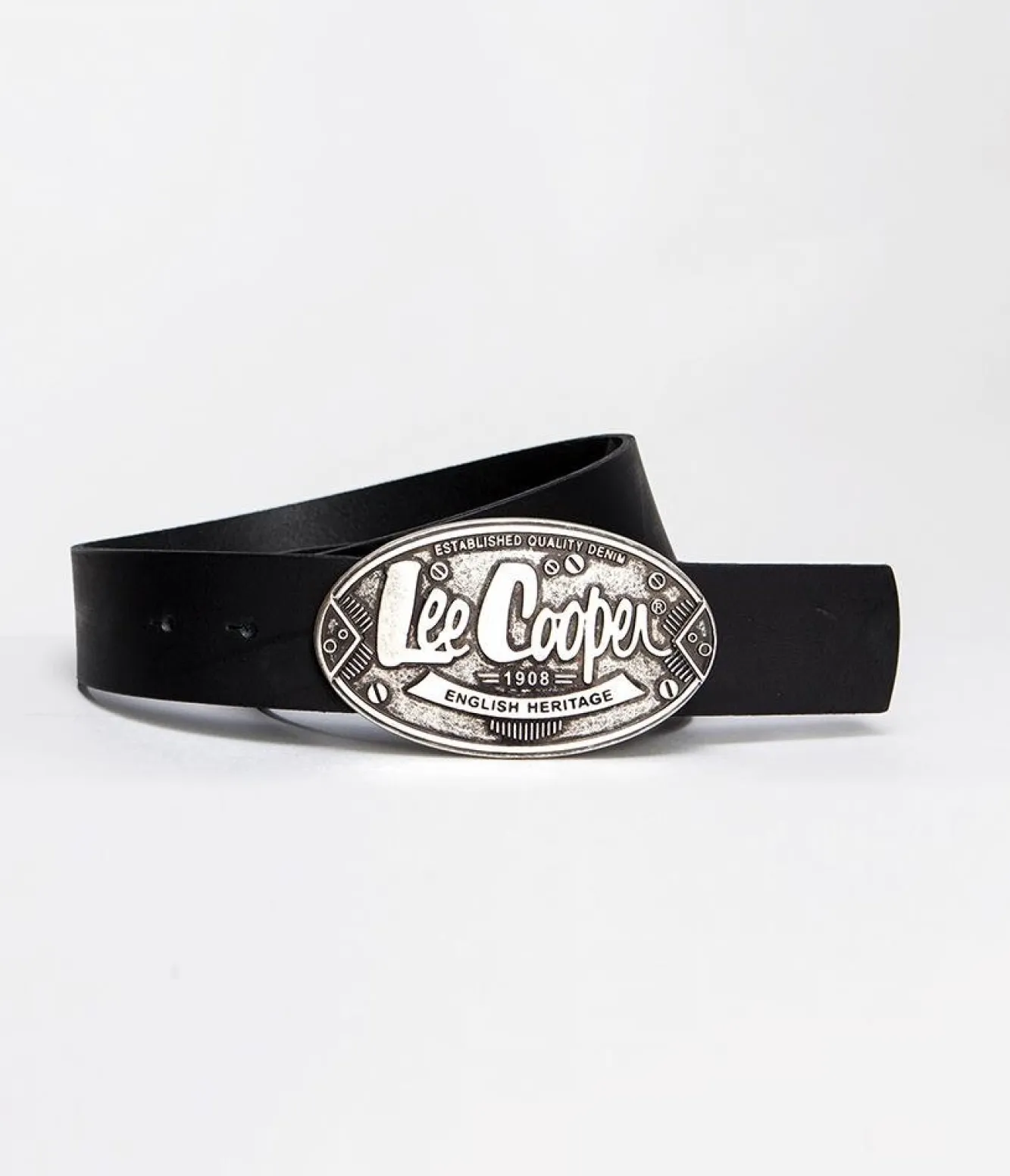 Skórzany pasek LCJ35 BLACK BLACHA