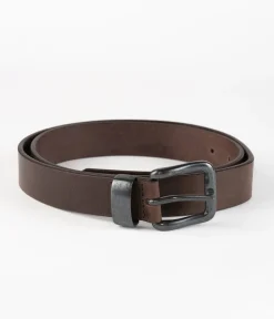 Skórzany pasek LCJ102 BROWN