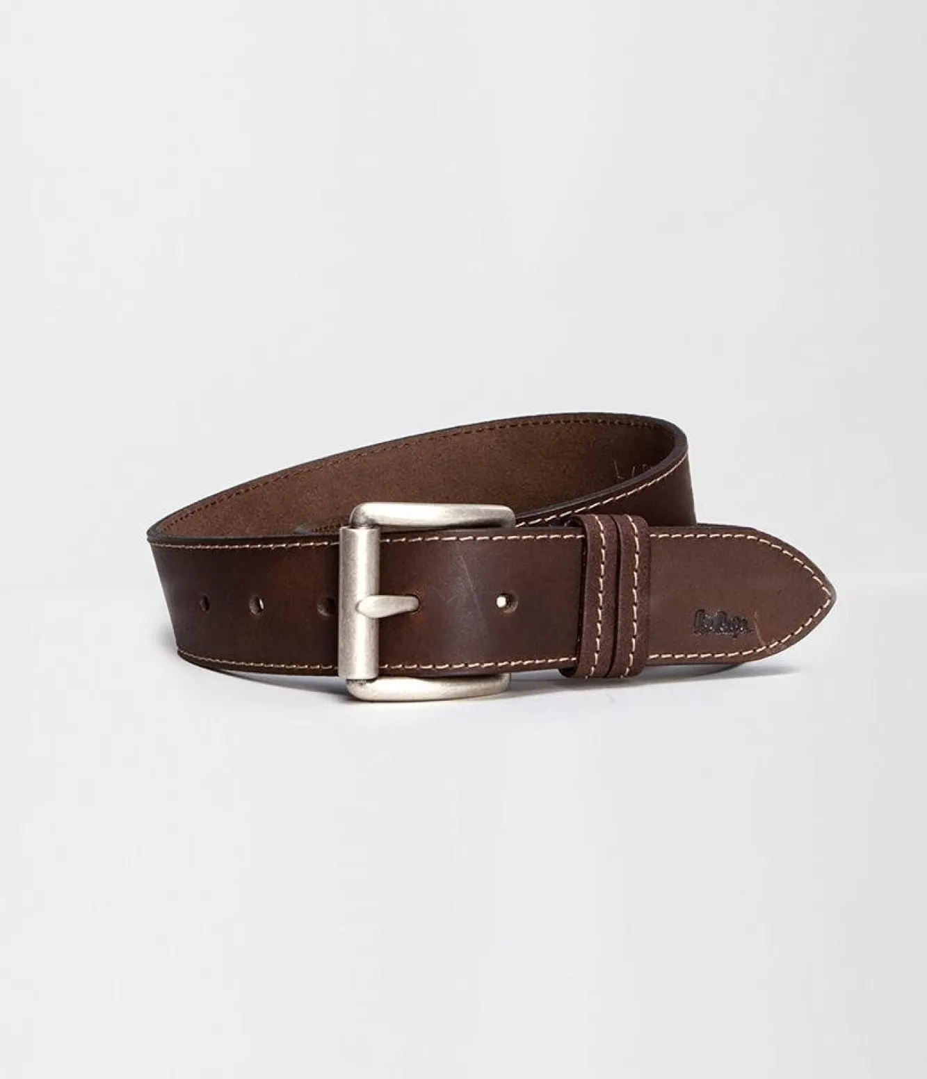 Skórzany pasek LCJ81 BROWN