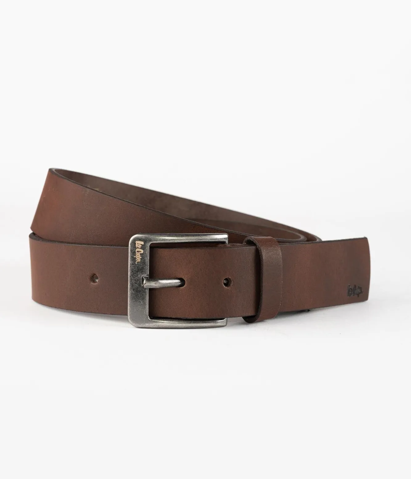 Skórzany pasek LCJ65 BROWN