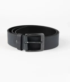 Skórzany pasek LCJ025 DARK NAVY
