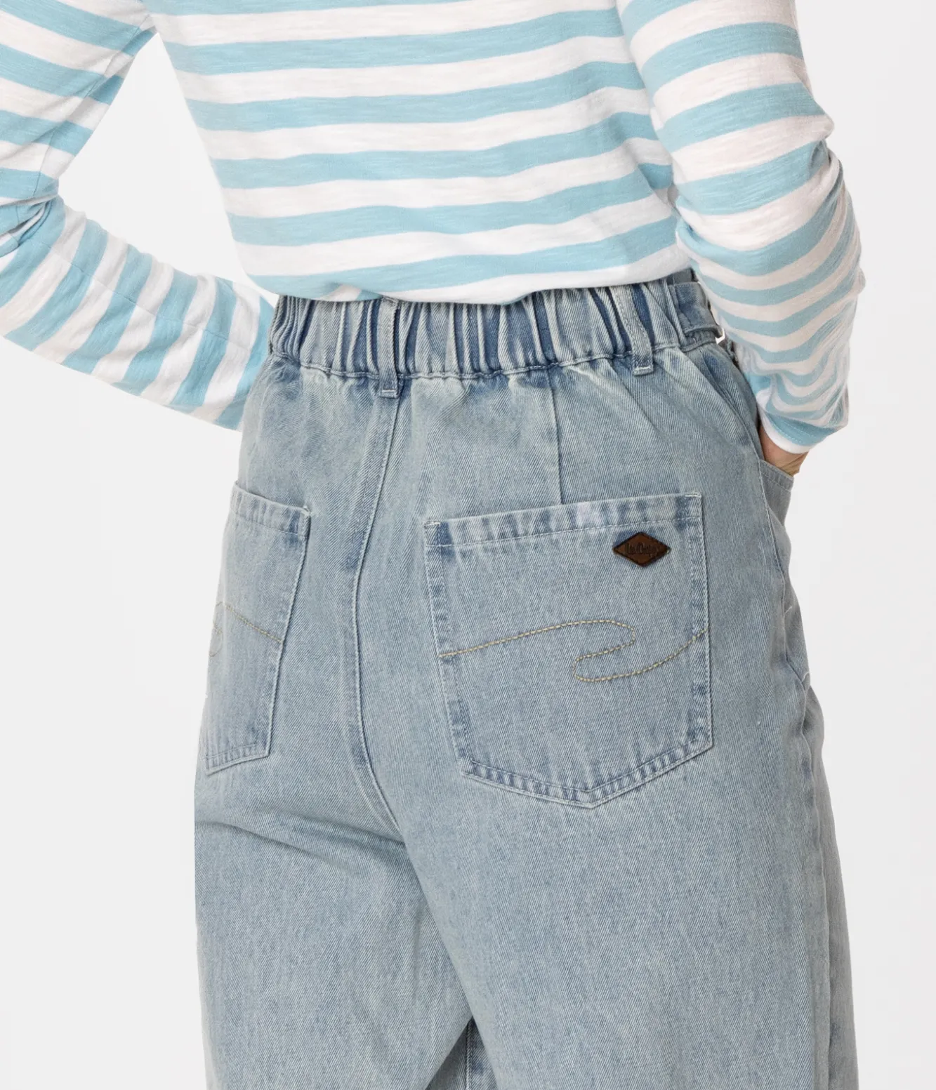 Spodnie damskie mom jeans MOLI 1111 BRUSHED USED