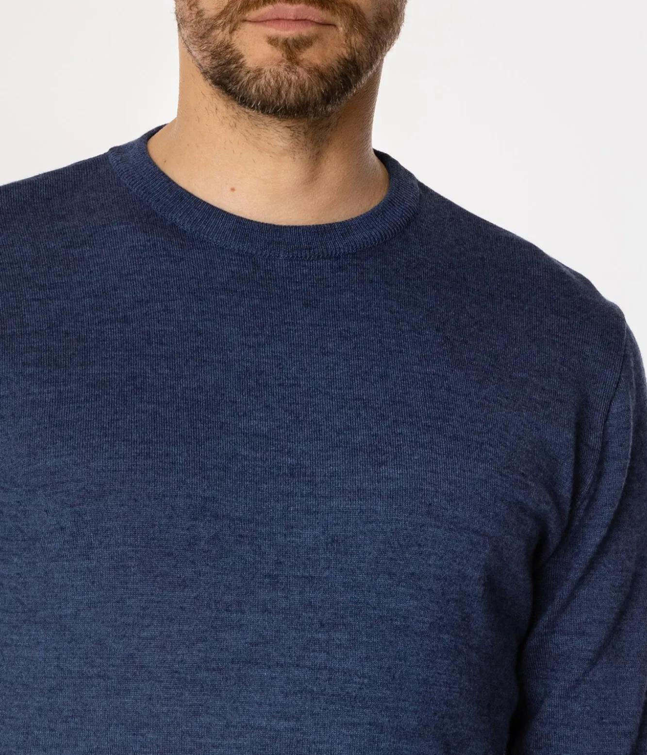 Sweter męski regular z wełną merino LOKI MERA JEANS