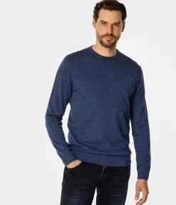 Sweter męski regular z wełną merino LOKI MERA JEANS