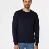 Sweter męski z bawełny organicznej ANDY ORGANIC NAVY