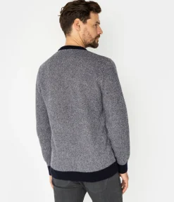 Sweter męski z wełny jagnięcej JACK TOY NAVY