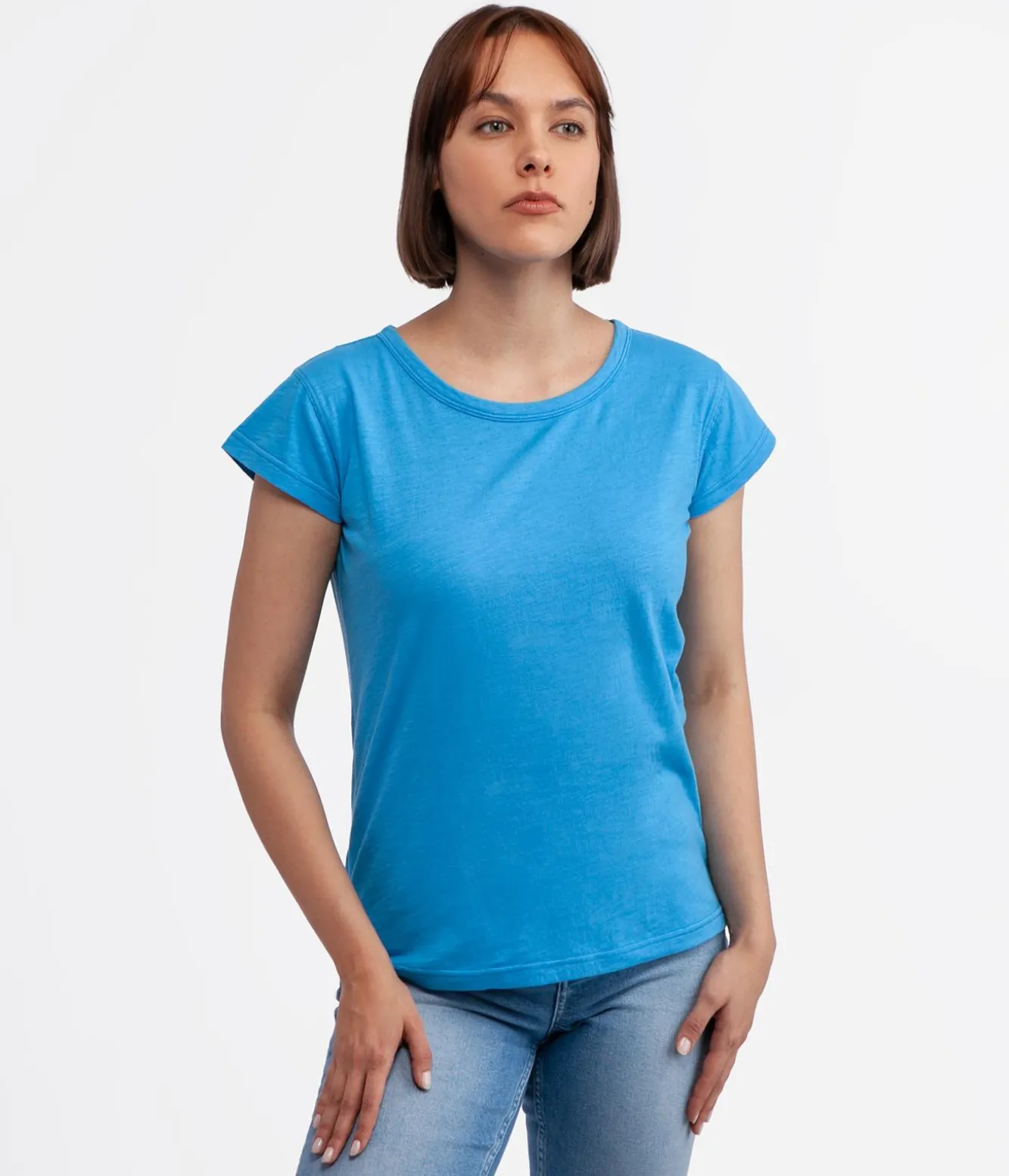 T-shirt OLGA 4045 AZURE BLUE
