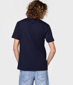 T-shirt slim LC BLOCK1 1010 NAVY