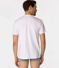 Zestaw dwóch klasycznych t-shirtów BASIC 2024 BLACK WHITE